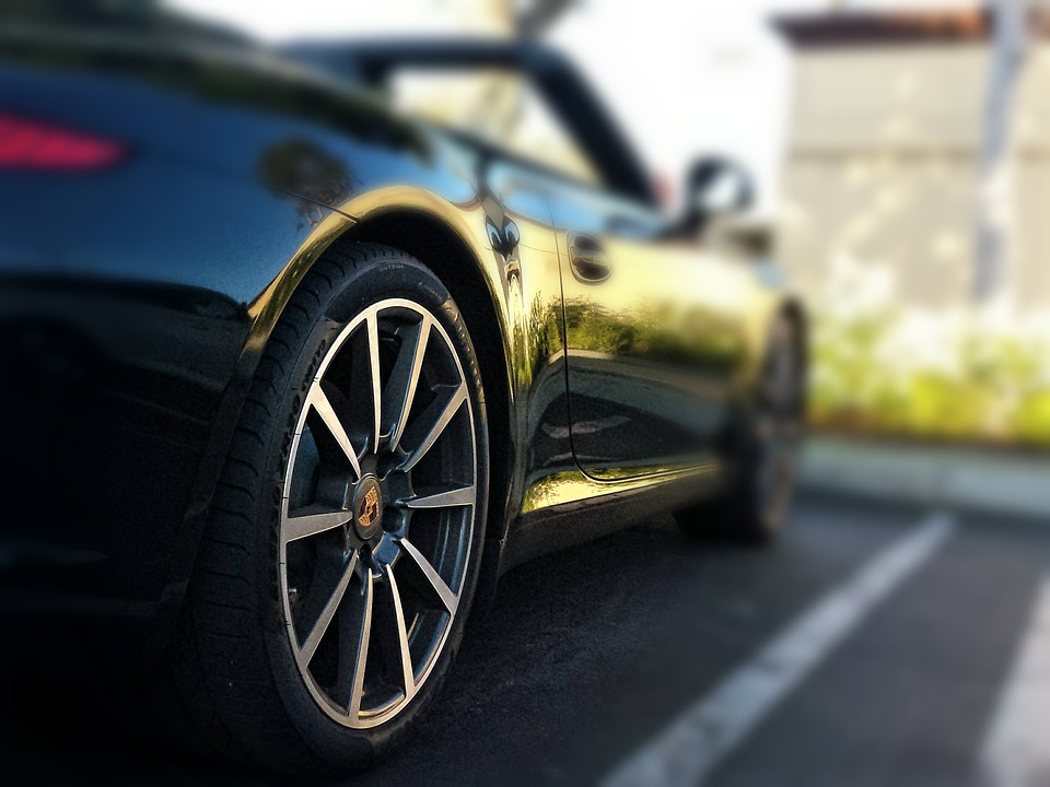 black car